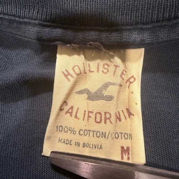 Hollister California 1922 Mens T Shirt Graphic Logo Tee Casual - Picture 4 of 4